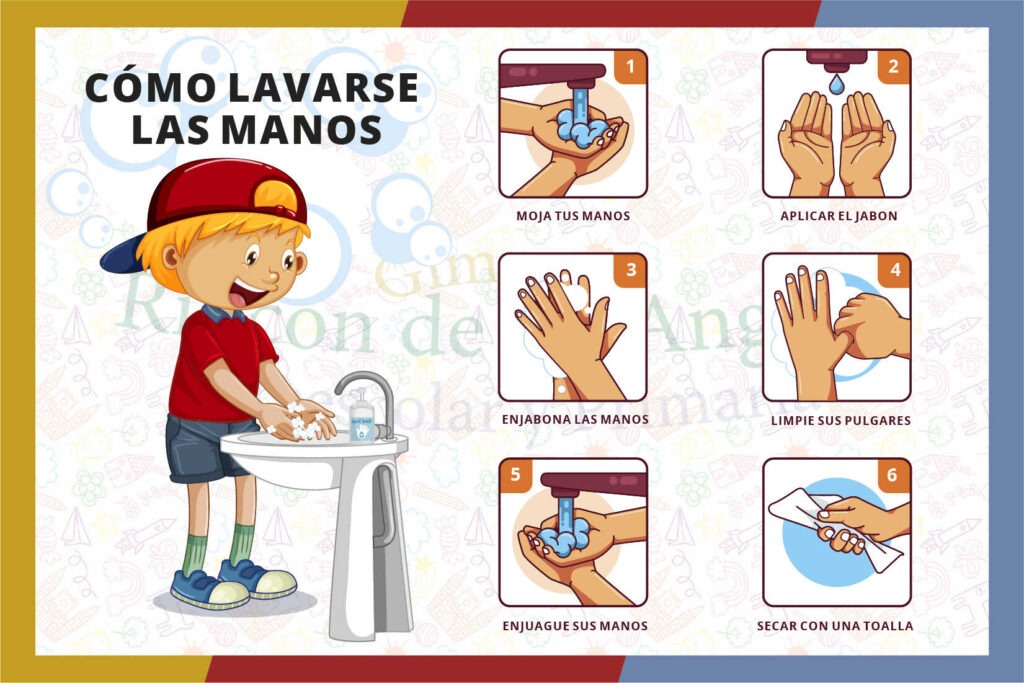 COMO LAVARSE LAS MANOS