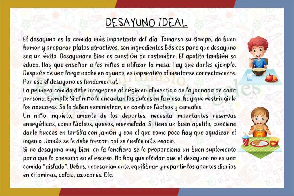 DESAYUNO IDEAL