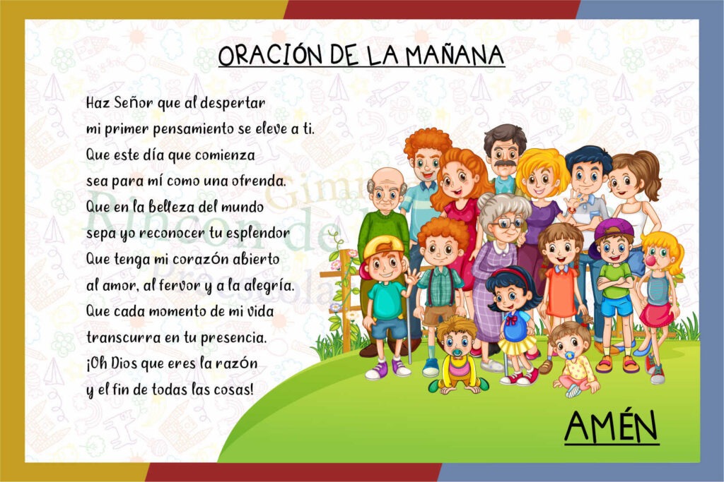 ORACIÓN DE LA MAÑANA